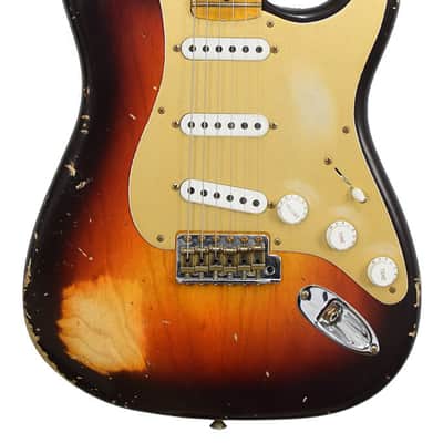 Fender Stratocaster 54 Relic 70th AV WFC2TSB LTD image 2