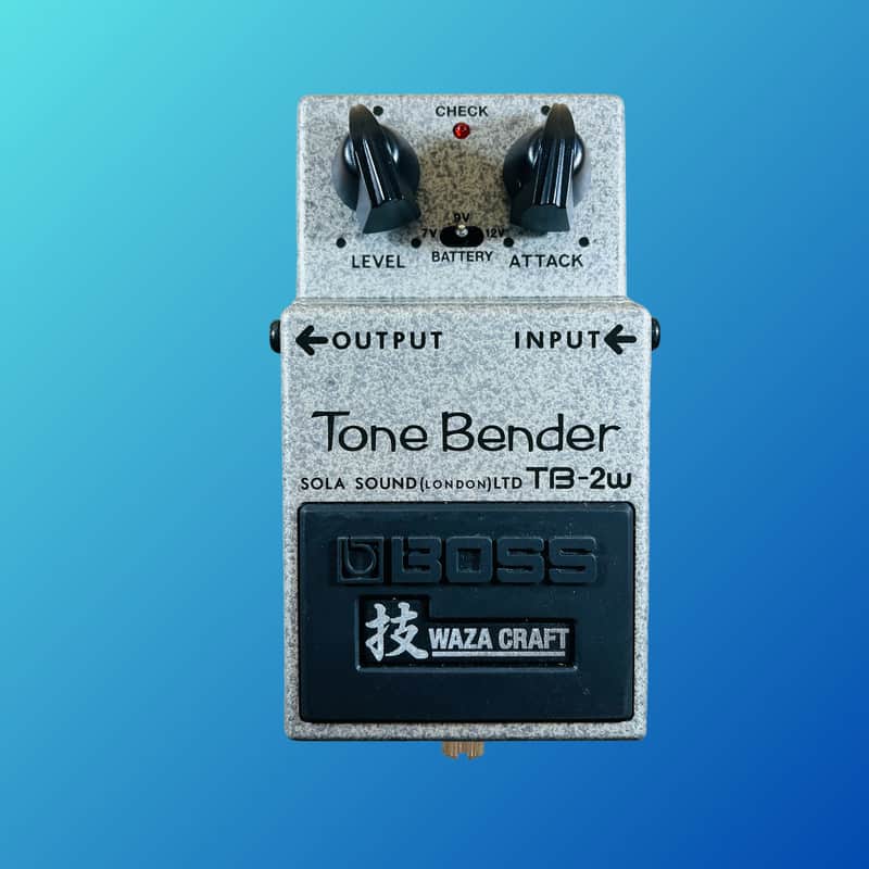 ギター BOSS Tone Bender TB-2W Boss Waza Craft TB-2W Tone Bender Review - Premier Guitar