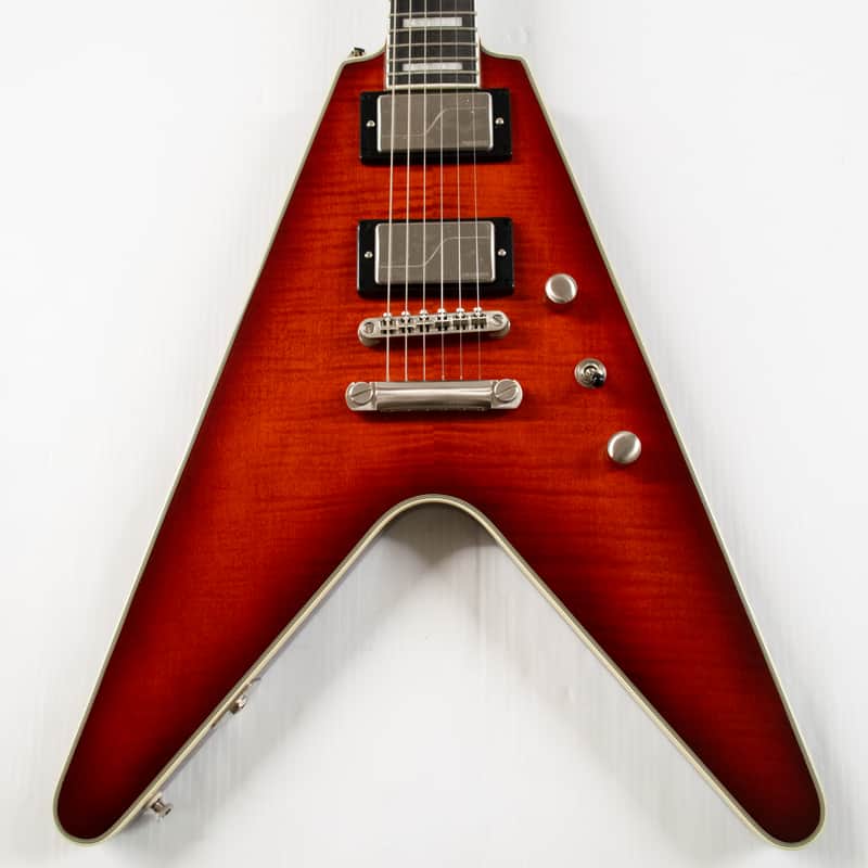 Epiphone Flying V Prophecy Electric Guitar - Aged Bengal Tiger Burst image 1
