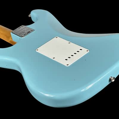 2024 Fender Stratocaster Custom Shop '64 Limited Edition Journeyman Closet Classic ~ Aged Daphne Blue image 4