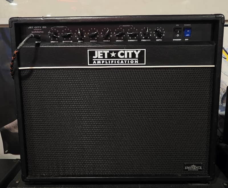 Jet City JCA5012C 50-Watt 1x12" Tube Guitar Combo 2010s Black image 1