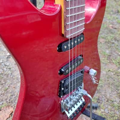Kramer American Pacer Custom I Purpleheart Fretboard Stainless Steel frets Dimarzio PAF Brass Block image 7