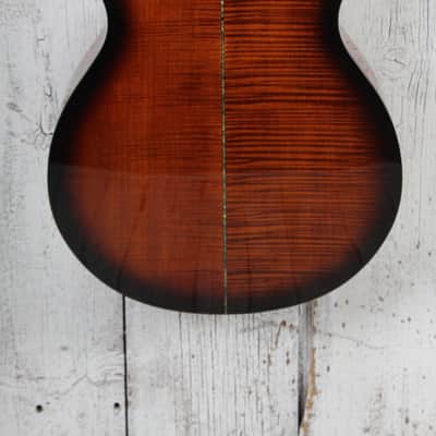 PRS Angelus SE A50E Acoustic Electric Guitar Black Gold Burst w Hardshell Case image 9