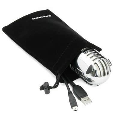 Samson Meteor Mic USB Studio Microphone, Large Diaphragm,Built-in Monitoring image 2