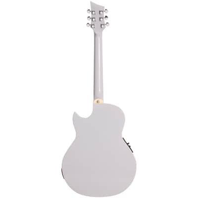 Lindo ORG-SL SlimLine Space Grey Electro Acoustic Guitar with Preamp and Chromatic Tuner - Designed in the UK | Limited Edition image 5