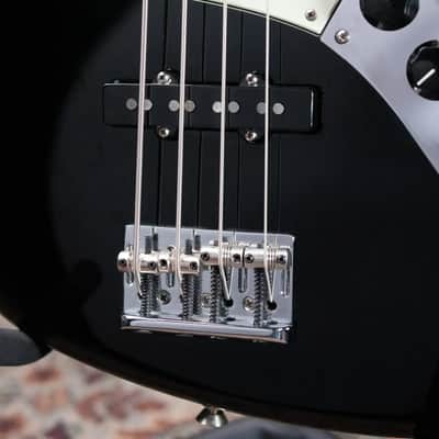 Fender American Professional Jazz Bass Maple Fingerboard, Black with Hardshell Case - Used image 9