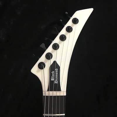 Black Diamond Custom Shop "PROWLER" Guitar Hand Crafted In AMERICA Off-White w/EMG HET SET image 11