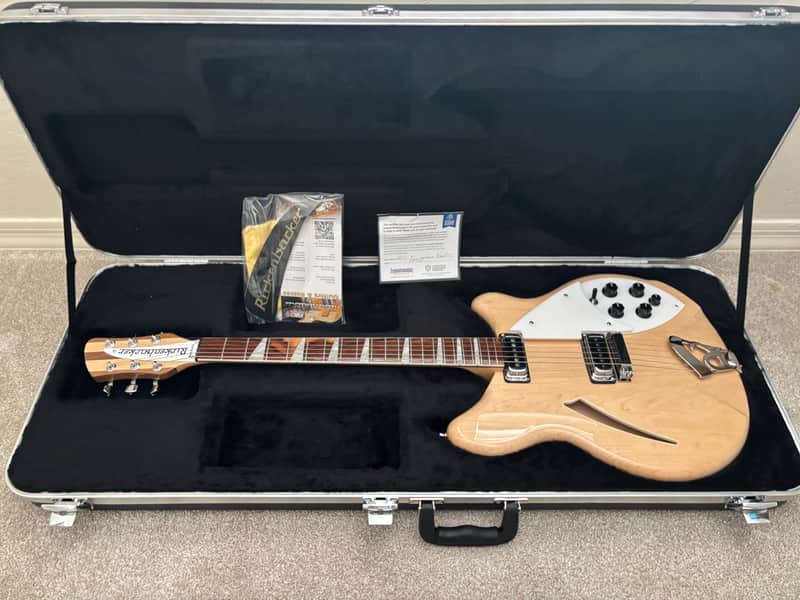 Rickenbacker 360 thinline - Mapleglo natural image 1