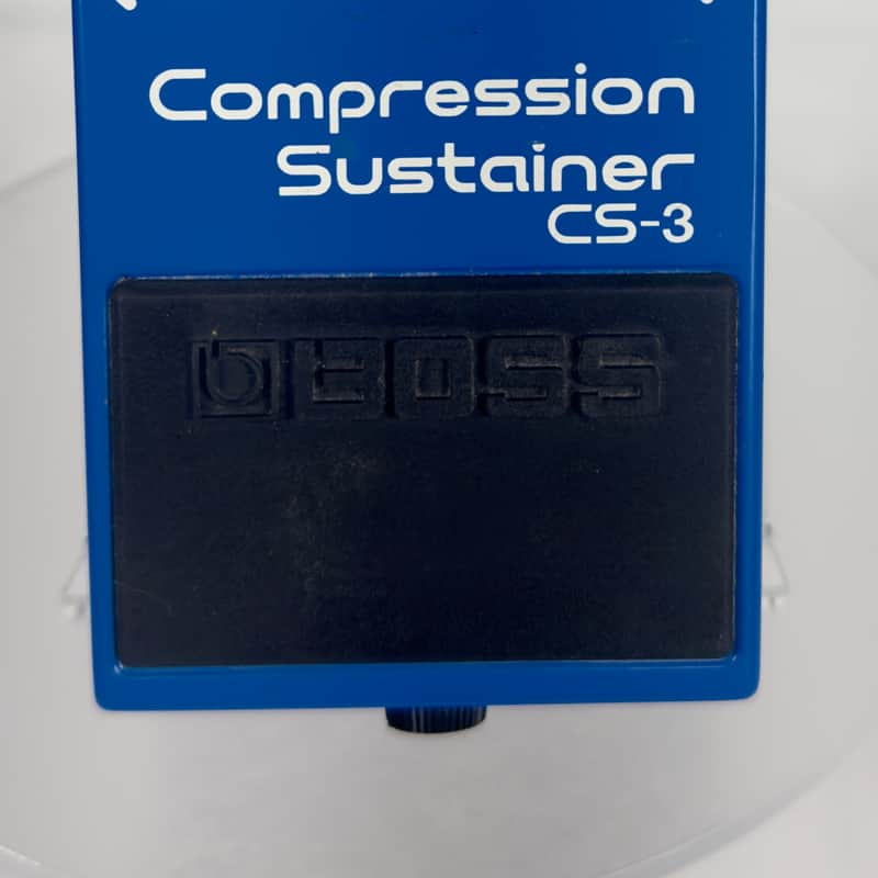 00s Boss CS-3 Compression Sustainer Blue