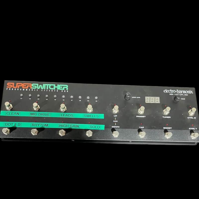 Electro-Harmonix Super Switcher Programmable Effects Hub 2019 - Present - Black X14007 image 1