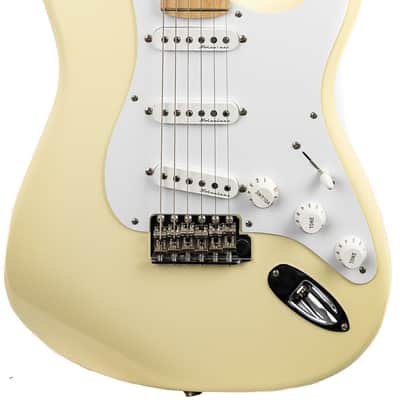 Fender Eric Clapton Stratocaster Maple Fingerboard White Pre Owned 2021 - Maple Fingerboard White image 1