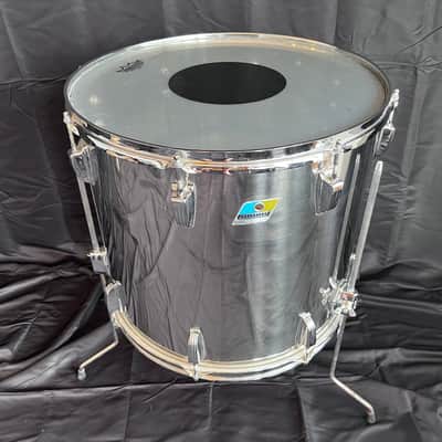 VINTAGE Ludwig 1970's Stainless Steel 8 piece Concert Tom Configuration image 21