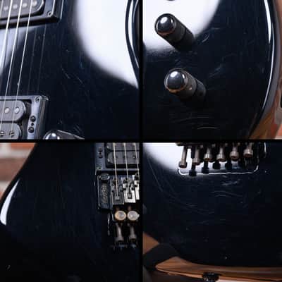 Kramer USA Pacer Carrera Black 1985 w/Hard Shell Case (Refin) image 15