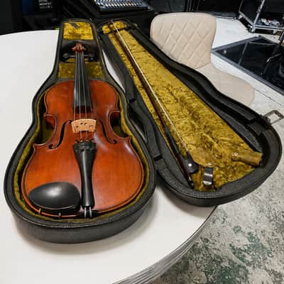 1938 Oskar C. Meinel Stradivarius Model Violin Markneukirchen Germany image 6