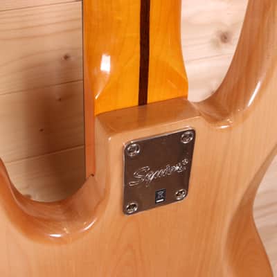 Squier Classic Vibe '70s Jazz Bass V 5-String Electric Bass - Maple Fingerboard, Natural image 12