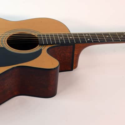 Jasmine By Takamine ES-44C Acoustic Electric Guitar With TKL Hardshell 2000 Something... - Natural Gloss image 3