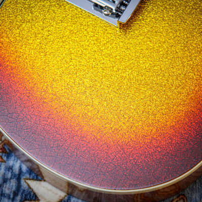 FENDER USA Custom Shop W-25 Dual Stack HS Telecaster Relic "3TSB Sparkle" (2025) image 13