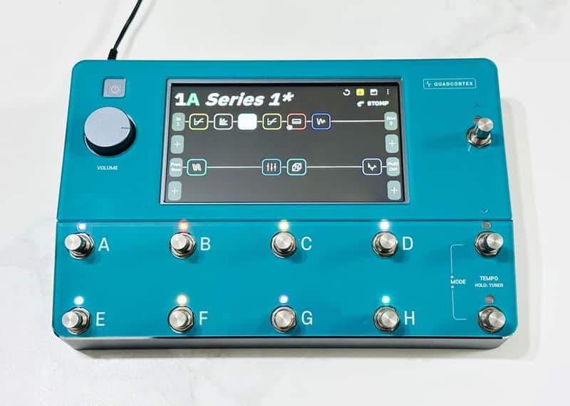 Neural DSP QUAD CORTEX Premium Acrylic Protective Cover Teal image 1