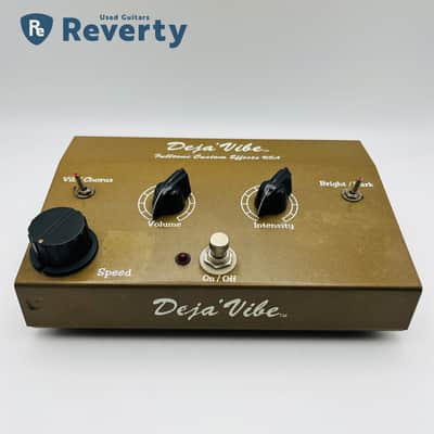 Fulltone Deja Vibe Gold top Edition Limited to 10 Guitar Effect Pedal Used image 3