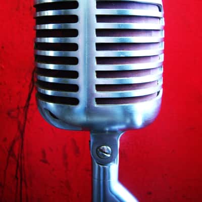 Vintage 1940's Shure 55S Unidyne dynamic cardioid Microphone multi Z w cable & case 55S 55SW 556S 556 image 17