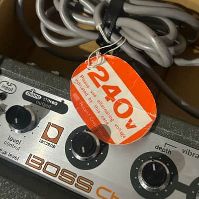 Stunning Boss CE-1 chorus 1982 near mint in original box! image 6