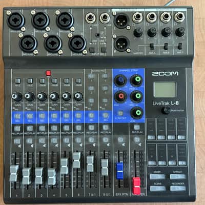 LiveTrak L-8　新品同様中古 Zoom LiveTrak L-8 Digital Mixer / Recorder | Reverb