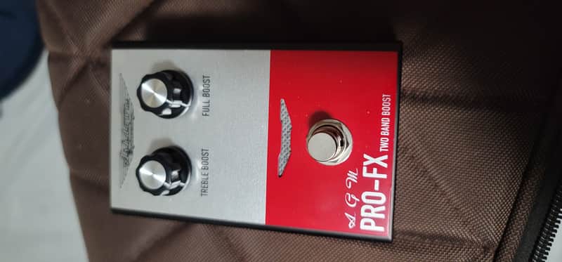 Ashdown Pro-FX Two-Band Boost 2021 - Present - Silver / Red image 1