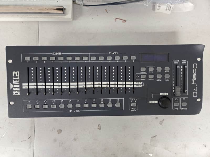 Chauvet DJ Obey 70 Universal DMX Lighting Controller image 1