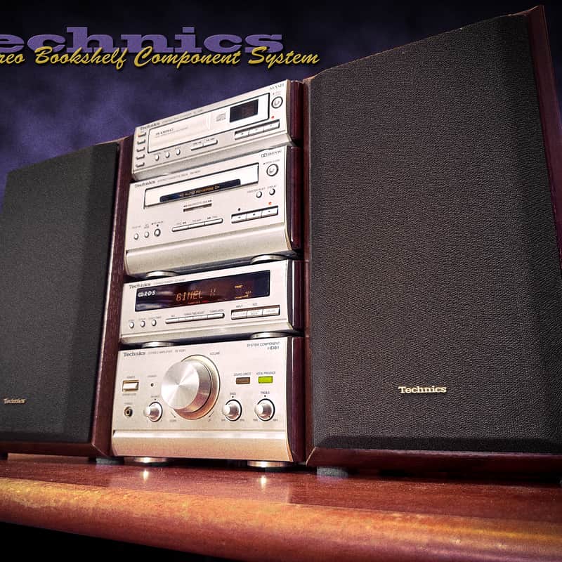 1998 Technics SE-HD81 Silver with Wood PAnel