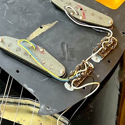Fender Mustang Black 1974 image 25