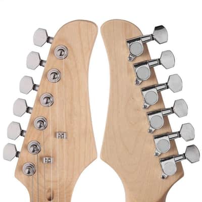 Cxxss School Music GST Electric Guitar Set w/ Gig Bag Strap Cord for Beginner image 4