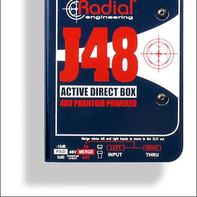 Radial J48 Phantom Powered Active Direct Box image 1