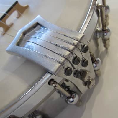 Gariepy 5 String Banjo Beautiful Original Condition Circa-1960s-Natural with Metal Pot image 15