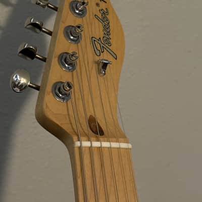 Signed by Joe Bonamassa-Fender American Performer Telecaster Hum with Maple Fretboard 2018 - Present - Vintage White image 6