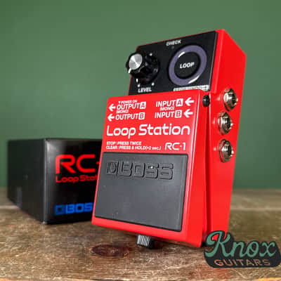Boss RC-1 Loop Station 2014 - Present - Red image 1