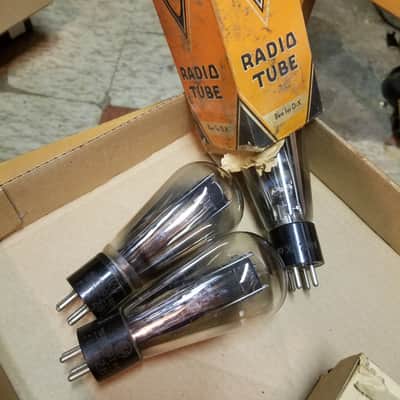 RCA etc. ONE (1) Type 81 antique tNOS AT1000 TESTED Vacuum Tube balloon UX-281 RX281 Half-wave rectifier 1925-1934 image 1
