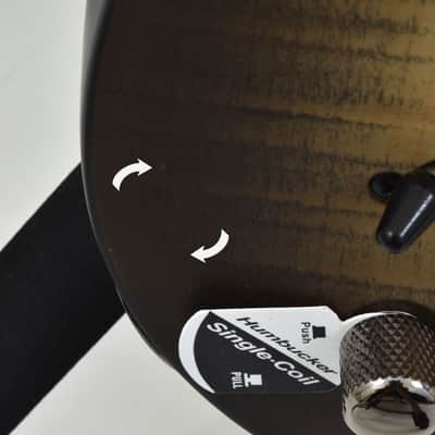 Schecter Banshee Mach-6 Left-Handed Electric Guitar Ember Burst B-Stock image 9