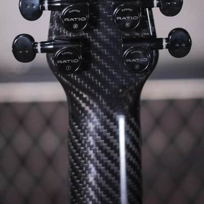 KLOS Acoustic Travel Guitar with Gig Bag image 9