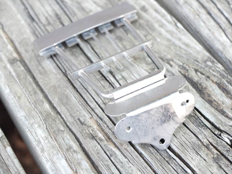 Hofner Bass Bridge - Nickel image 1