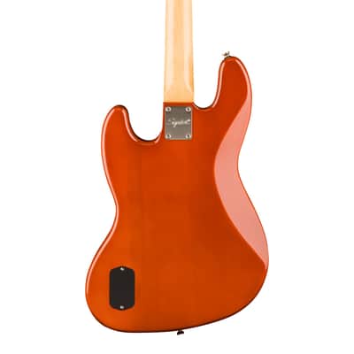 Squier Classic Vibe Active '70s Jazz Bass - Maple Fingerboard, Black Pickguard, Mocha image 3