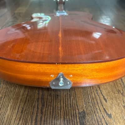 1963 Eko Model 100 Archtop Acoustic w/ Hardcase image 15