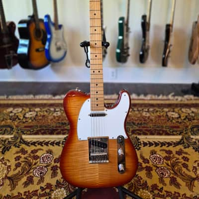 Fender Limited Edition Player Telecaster Plus Top 2021 - Sienna Sunburst (75th Anniversary) image 1