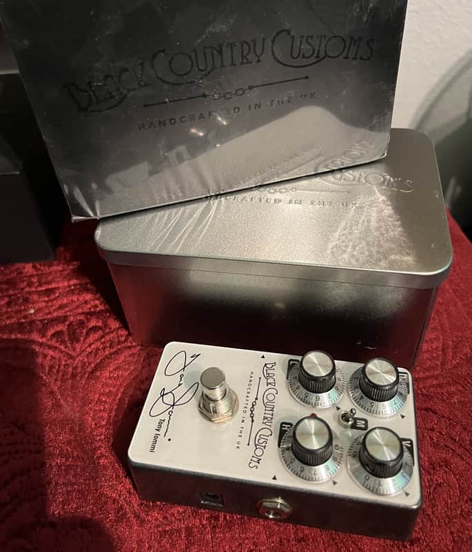 Laney Black Country Customs Tony Iommi Signature TI Boost 2017 - Present - Silver image 1