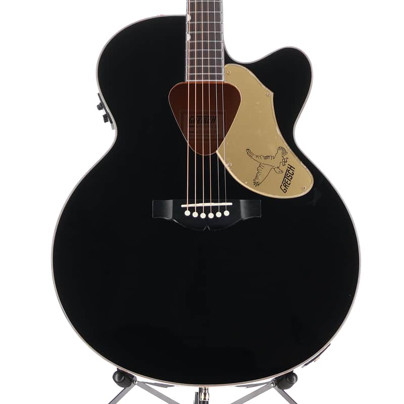 Gretsch G5022CBFE Rancher Falcon Jumbo Cutaway Acoustic/Electric, Fishman Pickup System, Black (G2) (04739) image 1