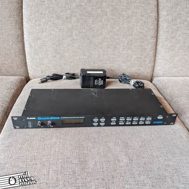Alesis Quadraverb Plus Effects Processor w/ power supply image 1