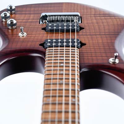 Music Man JP15 Piezo Sahara Burst Flame image 10