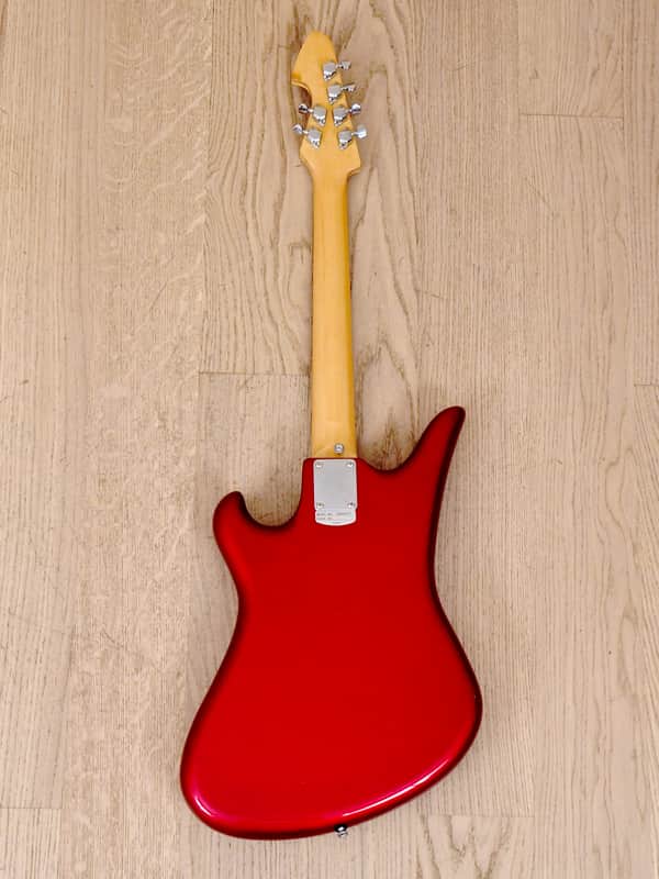 1990s Teisco Spectrum 5 Vintage Reissue Guitar Metallic Red Kawai