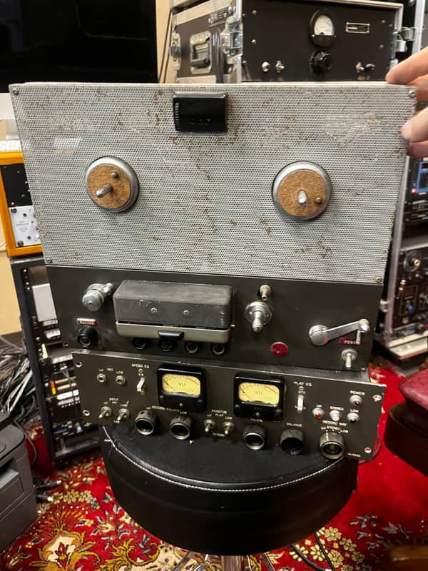 Denon 700 Reel To Reel Tape Recorder w 8089 Preamp Project 1950s image 1