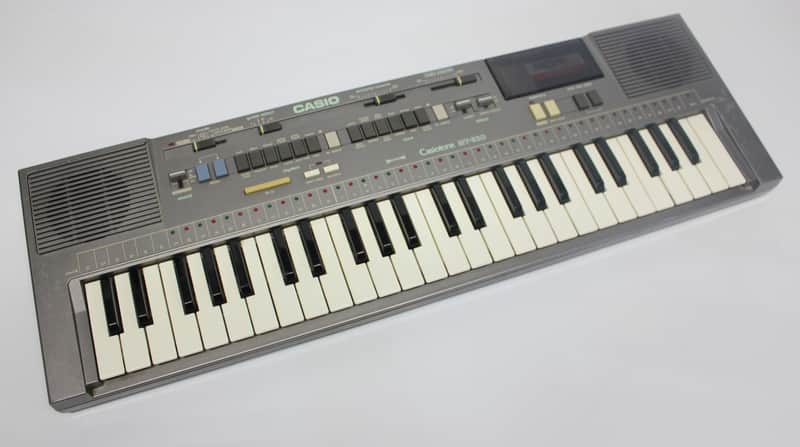 Vintage Casio MT-820 Casiotone Synth synthesizer Keyboard W RO 251 Card image 1