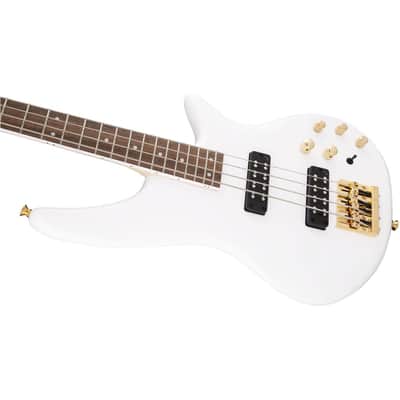 Jackson JS3 JS Series Spectra Bass Guitar, Snow White image 8